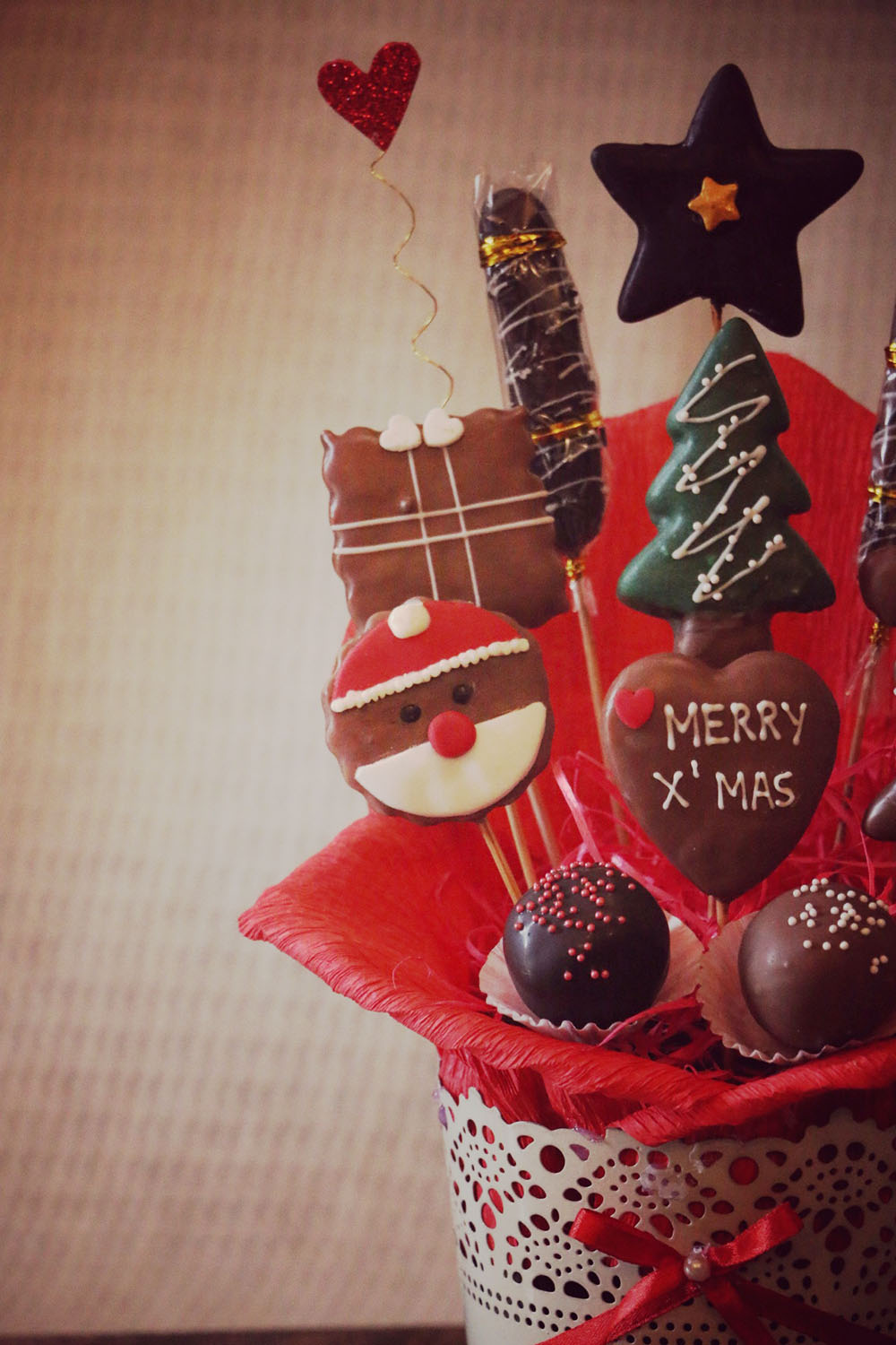 Cookie Bouquet - Assorted Christmas Bouquet